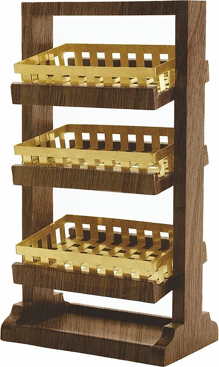 Стойка для выкладки и хранения P.L. Proff Cuisine STTS 6520 G Hotelware 40,5х25х73,5 см (металл)