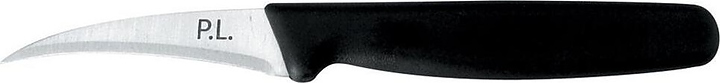 Нож для карвинга P.L. Proff Cuisine Pro Line KB-07-70NYD-BK101-RE-PL с лезвием l=7 см (нерж. сталь) и черной рукояткой (пластик)