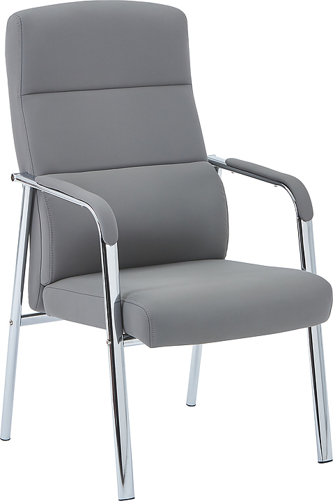 Кресло для посетителей Everprof City серое