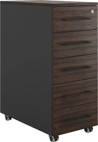 Тумба мобильная КОБОР TМ5-40/50 black/charlston