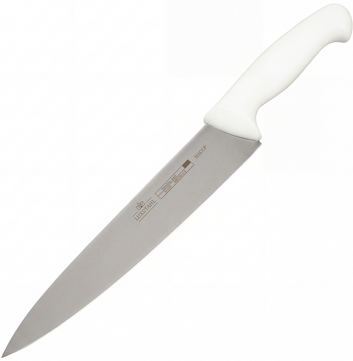 Нож поварской Китай Luxstahl HACCP W016 10" 250 мм белый
