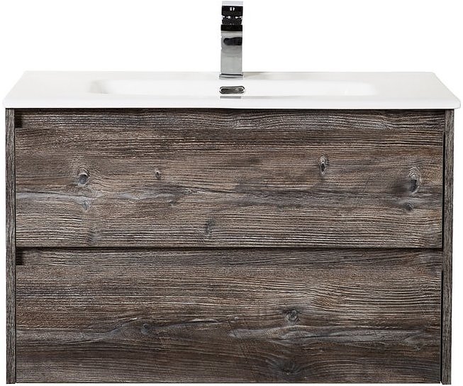 Тумба с раковиной BelBagno KRAFT-800-2C-SO-PP + LOV-800-LVB сосна пасадена