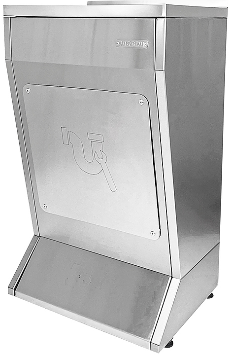 Рукомойник Mecon Norma Inox РТПн 500х400х860 мм