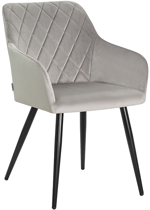 Стул обеденный DOBRIN 8266-LML ROBERT (серый, черный)