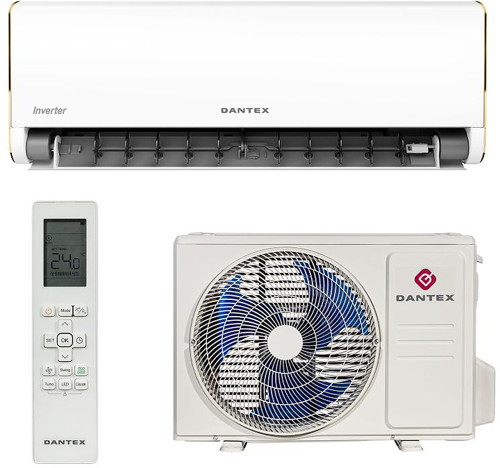 Настенная сплит-система Dantex RK-09SATB2I Black PLUS/RK-09SATB2IE