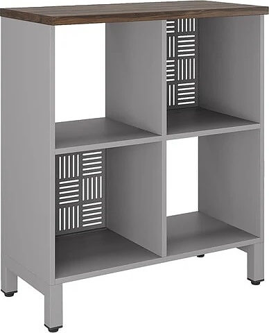 Стеллажная система КОБОР SQ-2Х2 aluminum/charlston