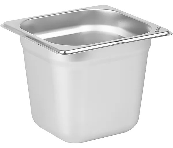 Гастроемкость ProHotel 1/6X15CM GN 1/6-150 2.4 л (176х162х150 мм) нержавеющая сталь, металлический