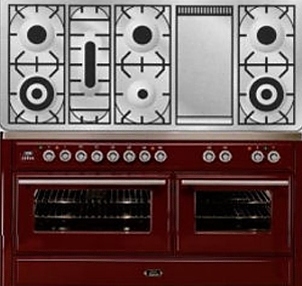 Газовая плита с духовым шкафом ILVE MT-150FD-E3