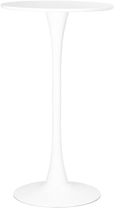 Стол барный DOBRIN 09TD-LMZL MIA BAR белый
