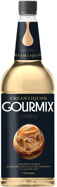 Сироп Gourmix 10416034 Сливочный ликер 1 л (бутылка ПЭТ)