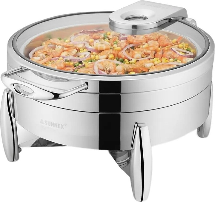 Мармит Sunnex Burano W07-3624S-1287 6,8 л (нерж. сталь / стекло)