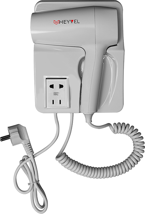 Фен настенный MEYVEL MF5S-1600 белый