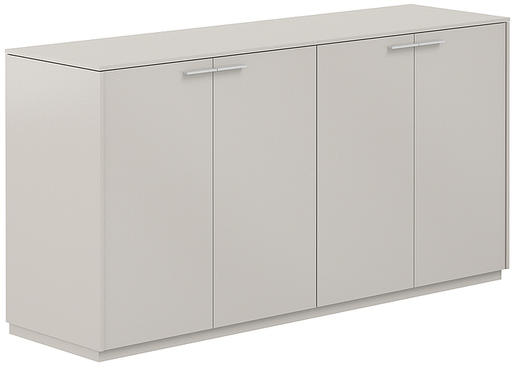 Шкаф для документов низкий NORDEN NZ-0314+NZ-0314.GS.GS