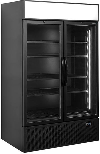 Шкаф холодильный TEFCOLD FSC1200H черный