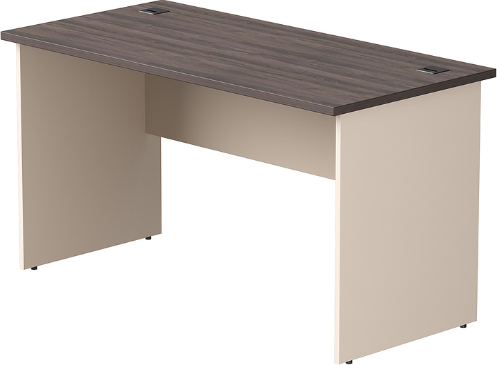 Стол офисный Everprof EVO 1380х670х755 мм (ЛДСП) дуб пасадена / кашемир