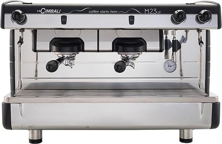 Кофемашина La Cimbali M23 Up C/2 VA полуавтомат, высокие группы, черная