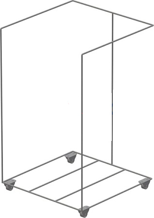 Тележка под мусорный пакет Restoinox МБНФ-1-5/5/12.5
