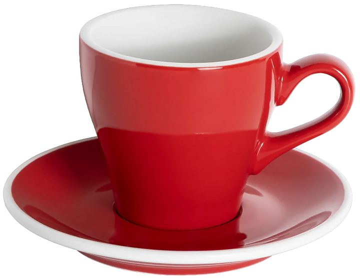 Чашка Loveramics Tulip Coffe Cappuccino Cup C087-27BRE 180 мл, красный (red)