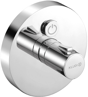 Смеситель для душа встраиваемый термостат KLUDI Push 388020538 хром