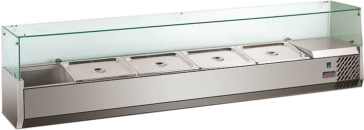 Витрина холодильная Hurakan HKN-VRX1200/380