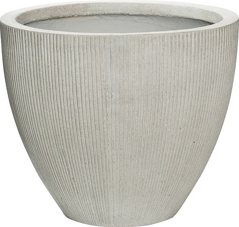 Кашпо Pottery Pots JESSLYN (41,5х34,5 см) светло-серое