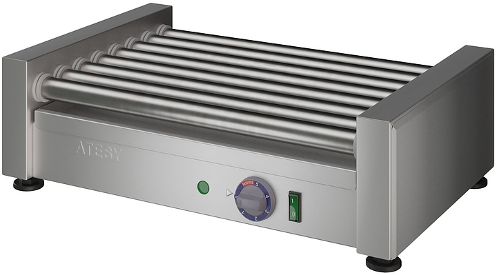 Гриль роликовый ATESY Комбат ГР-8Р-450-02