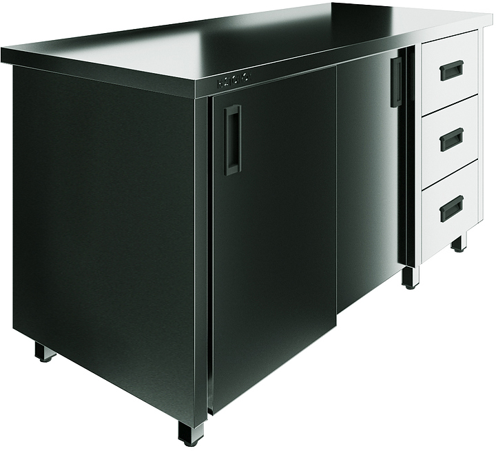 Стол производственный Restoinox СПК3Я-15/6-П