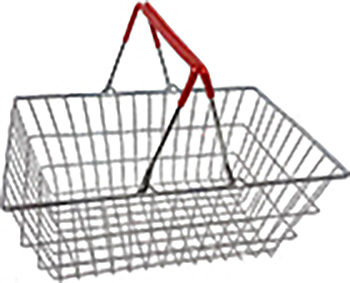 Корзина покупательская Корбис SB20-ZN-Budget синяя