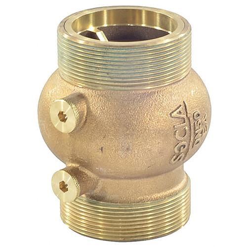 Клапан обратный DANFOSS осевой 223 Ду 20 Ру16 Тмакс=80 оС НР 1" диск латунь с аксиальным затвором  149B2891
