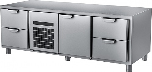 Стол холодильный HappyChef TC L 2-CR-1-2 без столешницы