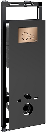 Система инсталляции для подвесного унитаза Wasserkraft Salm 27TLT.010.ME.BL.RG02