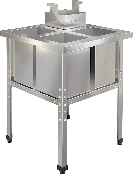 Ванна моечная для яиц Restoinox ВМСЯ-1/5-ЭН