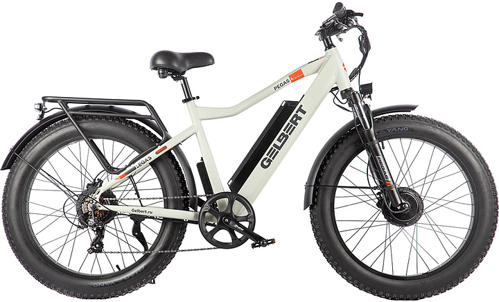 Электровелосипед GELBERT Pegas 4 DUAL PRO MAX бежевый