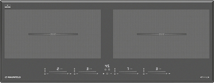 Варочная панель индукционная Maunfeld CVI904SFLDGR Inverter графит