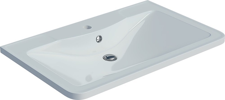 Раковина Grossman Адель 70 см, мрамор