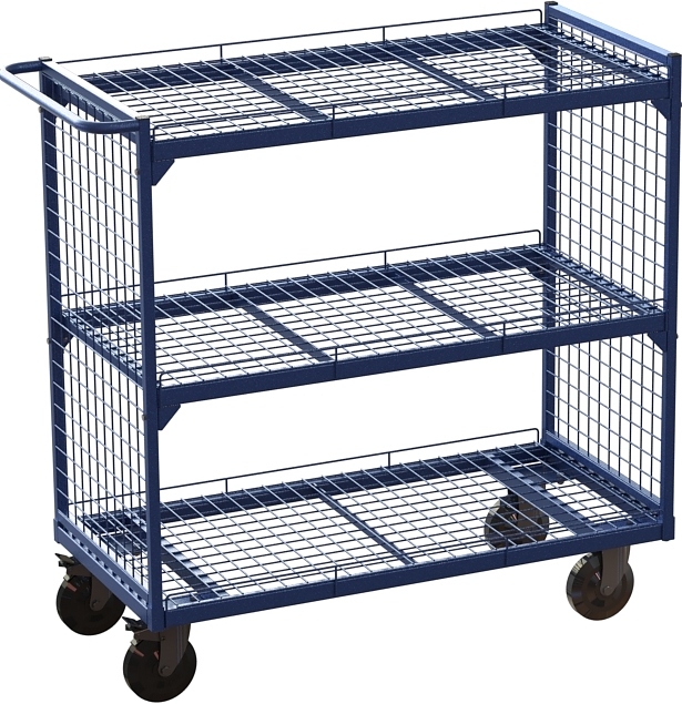 Тележка производственная MetallCart VK52