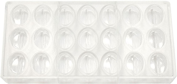 Форма для шоколада P.L. Proff Cuisine 73038019 "Овал" 21 ячейка