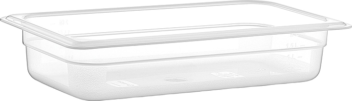 Гастроемкость Gastroplast GNPP-1365 GN 1/3-65 (325х176х65) 2 л полипропилен прозрачная
