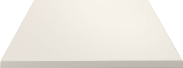 Столешница Sheffilton SHT-TT46 80/80 (верзалит) квадратная молочная