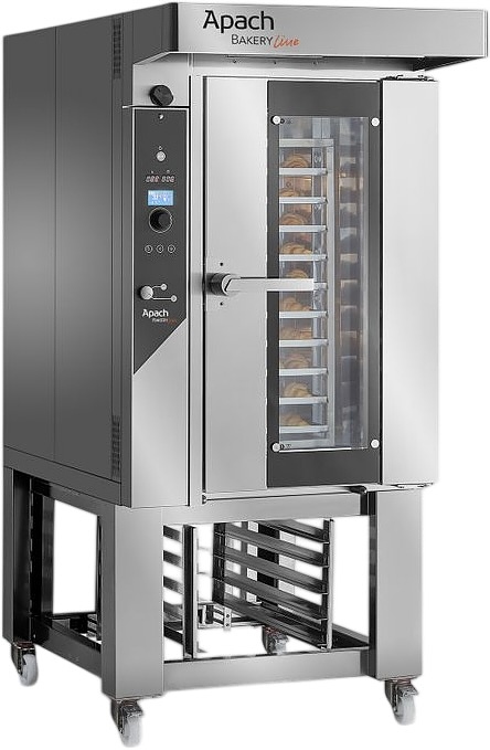 Печь ротационная Apach Bakery Line C46ES-FS DPTA с подставкой с направляющими