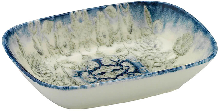 Салатник прямоугольный Kutahya Corendon Blue Blanc BNEO14KR891310 декор 1
