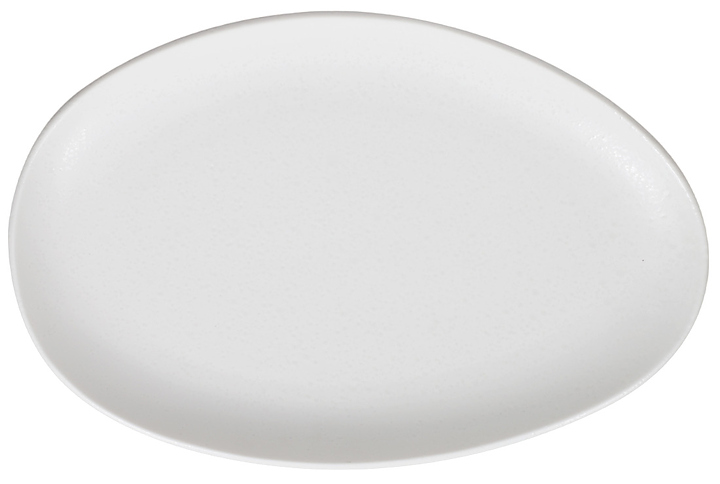 Блюдо овальное Китай Corone Cristallo 25049 13" 334х219х33 мм белый