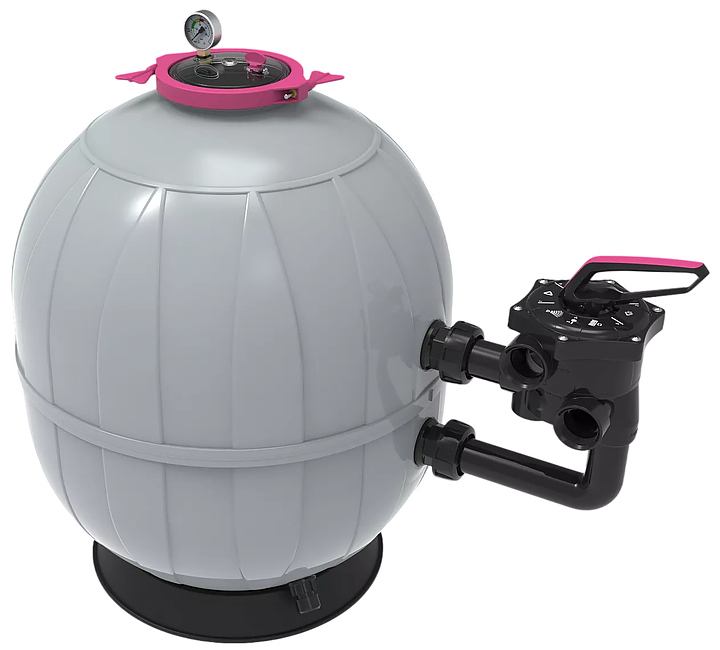 Фильтр для бассейна BWT POLY PEARL Side 620 14 м³/ч, вентиль 1"1/2