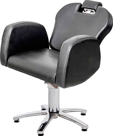 Кресло парикмахерское Имидж Мастер СТАТУС черное