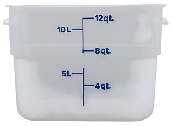 Контейнер для хранения продуктов Cambro 12SFSPP-190 11.4 л 256x310x210 мм полипропилен, белый