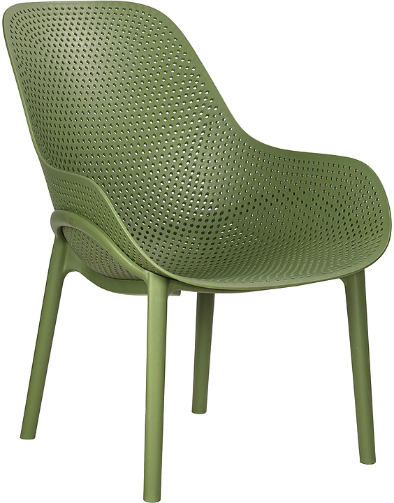 Кресло DOBRIN 756PP-LMZL LONZO зеленый хаки