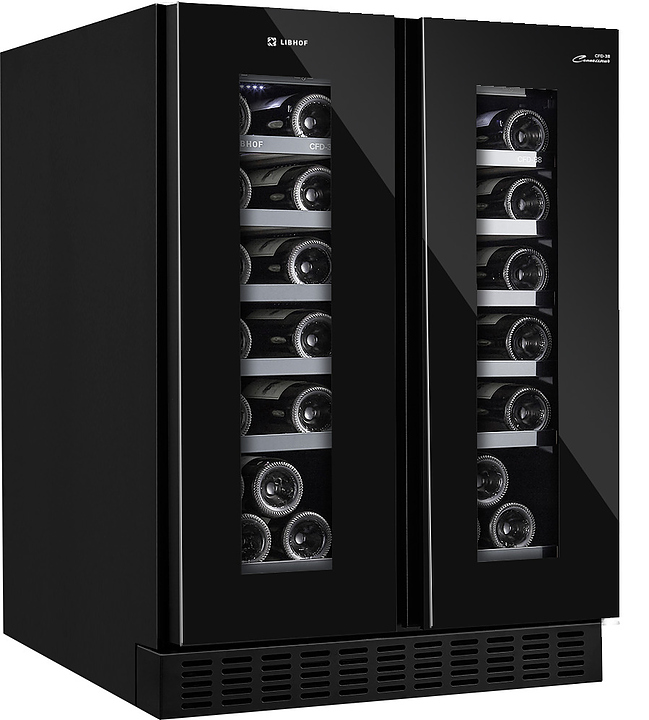 Винный шкаф Libhof Connoisseur CFD-38 black