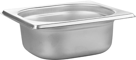 Гастроемкость ProHotel E816-2/91602 GN 1/6-65 (176x162х65) нерж. сталь