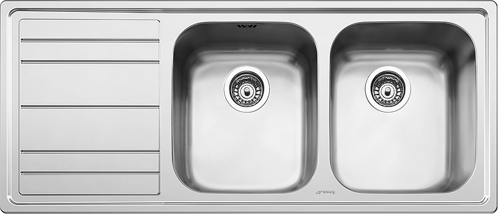 Кухонная мойка SMEG LEH116S