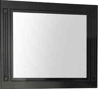 Зеркало BelBagno ATRIA-SPC-1000-NL 100х80 см черный глянцевый лак